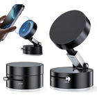 Magnetic Vacuum Phone Holder – 360° Strong Suction Mount